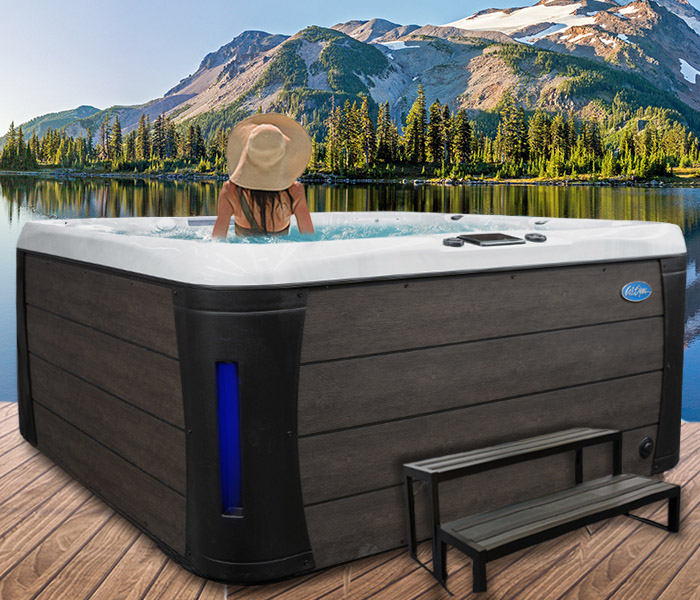 Calspas hot tub being used in a family setting - hot tubs spas for sale Madera